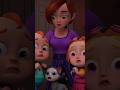 Mommy, a monster is sneaking in the toilet! | Rosoo Melody Garden #nurseryrhymes #kidssongs #shorts
