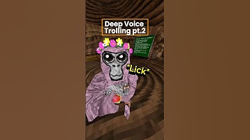 DEEP VOICE Trolling 2 😂 #gorillatag #gtag #recommended #viral