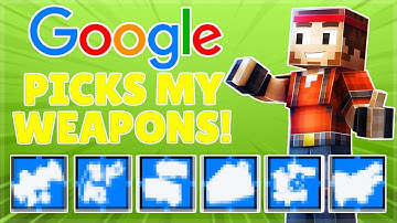 Pixel Gun 3D Letting GOOGLE Random Generator Pick My Weapon Load-out