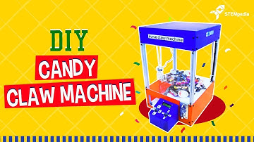How to Make a Candy Claw Machine using Arduino | DIY Projects