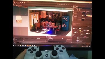 Houdini Solaris navigating the direct light with Dualshock 4