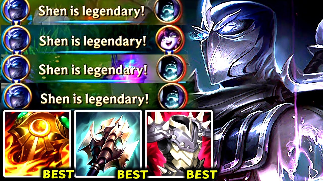 SHEN TOP ТЕПЕРЬ ПРОСТО НЕОСТАНОВИМ, И МНЕ ОЧЕНЬ НРАВИТСЯ (ВЫСОКИЙ W/R) — Руководство по игре Shen...