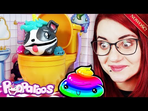 POOPAROOS 💩 Squishy zwierzątka które robią kupkę 😂 miss Aga