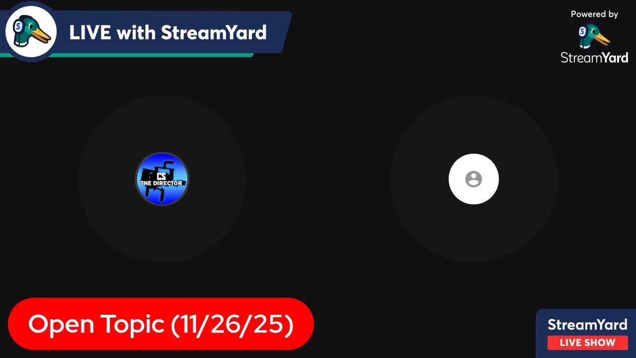 Open Topic (11/26/25)