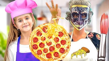 Ruby and Bonnie Italy Adventure: Making Masks, Tasty Treats, and Delicious Pizza