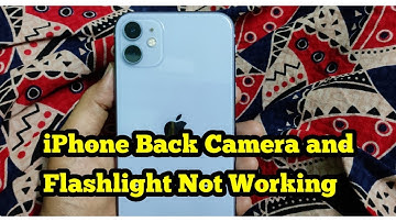 How to Fix iPhone Camera and Flashlight Not Working after iOS 18?