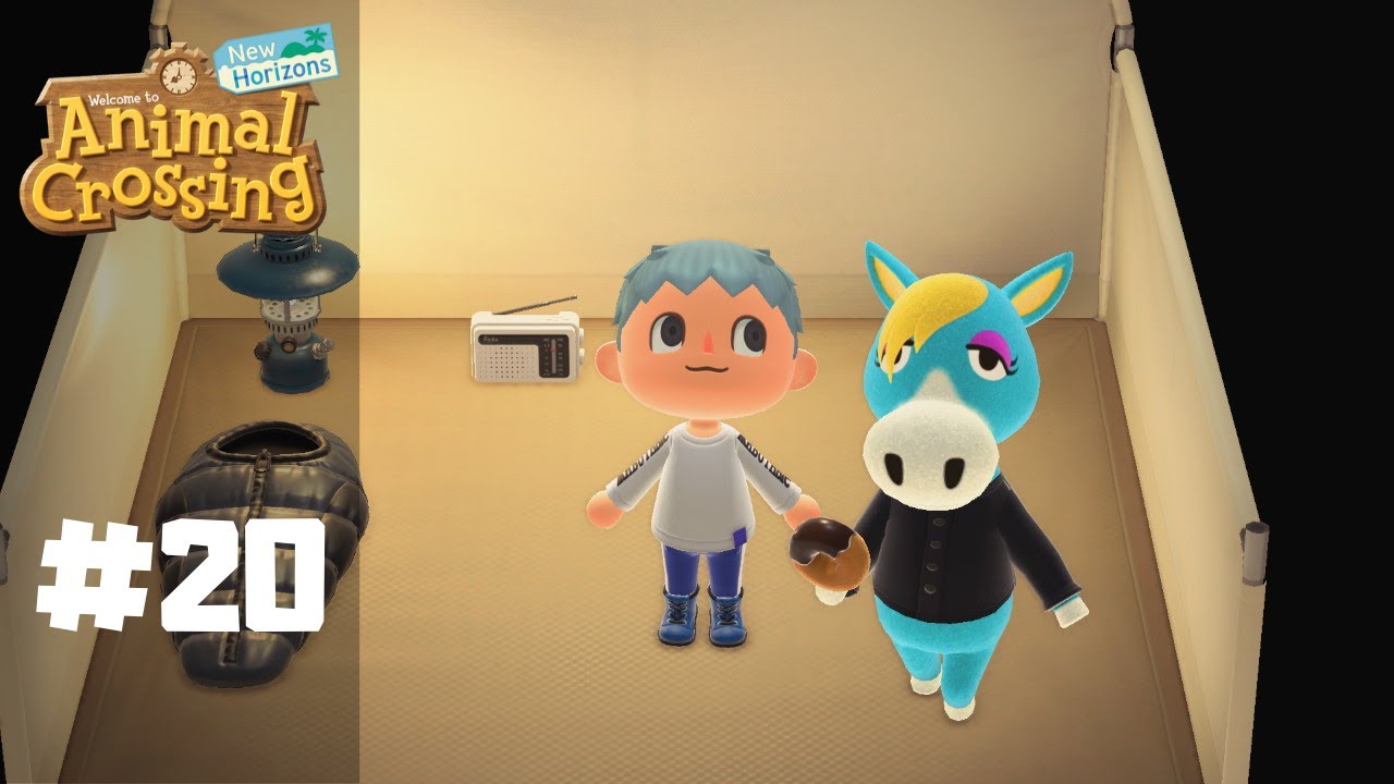 Animal Crossing New Horizons Part 20 Our First Camper YouTube