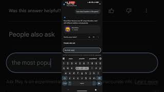Google Play Store new Ask Play experience (App listing)
Last year, Google teased some upgrades coming to its Ask Play tool in the Play Store, and were finally getting our first look at them in action.
https://www.androidauthority.com/ask-play-upgrades-3640485/
🌐 Visit our website: https://www.androidauthority.com
📽️Watch our main channel: https://www.youtube.com/@AndroidAuthority
📱Its The Pixel Guy! https://www.youtube.com/@cscottbrown
🎧 Subscribe to SoundGuys: https://www.youtube.com/@SoundGuys
💬Follow us:
Bluesky: https://bsky.app/profile/androidauthority.com
Facebook: https://facebook.com/androidauthority/
Flipboard: https://flipboard.com/@Androidauth
Instagram: https://instagram.com/androidauthority/
Telegram: https://t.me/AndAuthOfficial
TikTok: https://www.tiktok.com/@androidauthority
WhatsApp: https://www.whatsapp.com/channel/0029VbAOMZvInlqGqqsb6s0n
X: https://x.com/androidauth/
🛒 Check out our favorite stuff on Amazon: http://andauth.co/Amazon
Affiliate Disclosure:
This post may contain affiliate links, when you buy through links in the description we may earn an affiliate commission. As an Amazon Associate, we earn from qualifying purchases. See our affiliate link policy for more details: https://www.androidauthority.com/external-links/
👋Follow the team:
Paul Jones: https://x.com/1paulj_
C.Scott Brown: https://bsky.app/profile/cscottbrown.bsky.social
Lanh Nguyen: https://www.instagram.com/lanhnguyenfilms/
Harley Maranan: https://x.com/harleymaranan
Edgar Cervantes: https://x.com/5Reflections Google Play Store new Ask Play experience (App listing)