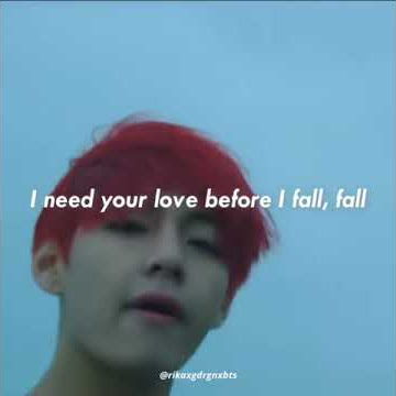 BTS - Save me | Aesthetic lyrics for status (ENG SUB)