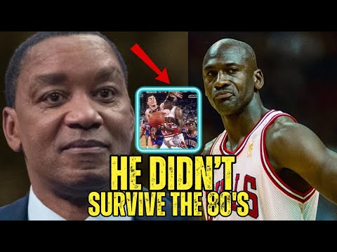 Isiah thomas THINKS Michael Jordan Is Not The GOAT!The BEEF That Started it All!😡#michaeljordan