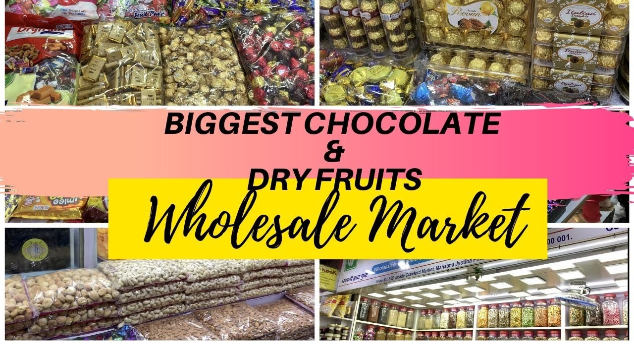 BIGGEST CHOCOLATE & DRY FRUITS WHOLESALE MARKET 10K SUBSCRIBERS