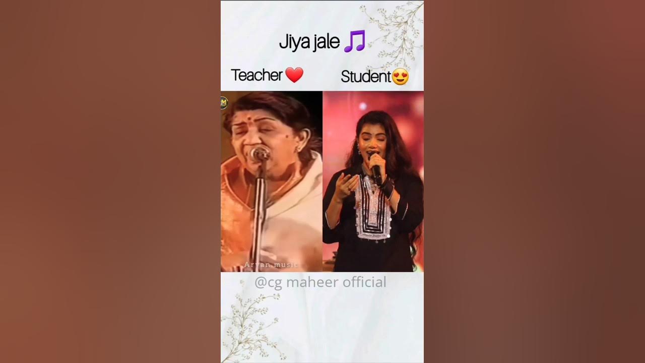 Jiya Jale: Lata Mangeshkar vs. Ankita Bhattacharya - Who Sang It Best❤️ #latamangeshkar #vs #singing Jiya Jale: Lata Mangeshkar vs. Ankita Bhattacharya - Who Sang It Best❤️ #latamangeshkar #vs #singing