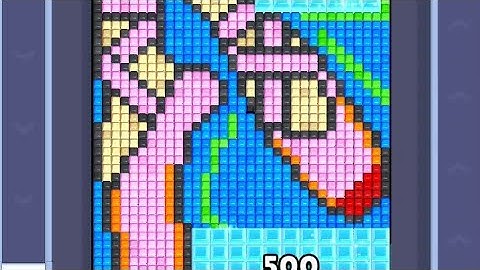 Pixel Flow Level 396. Walkthrough Gameplay 