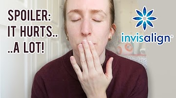 SURVIVING MY FIRST WEEK OF INVISALIGN | Watch me suffer for 18 mins (It gets easier, I promise!!)