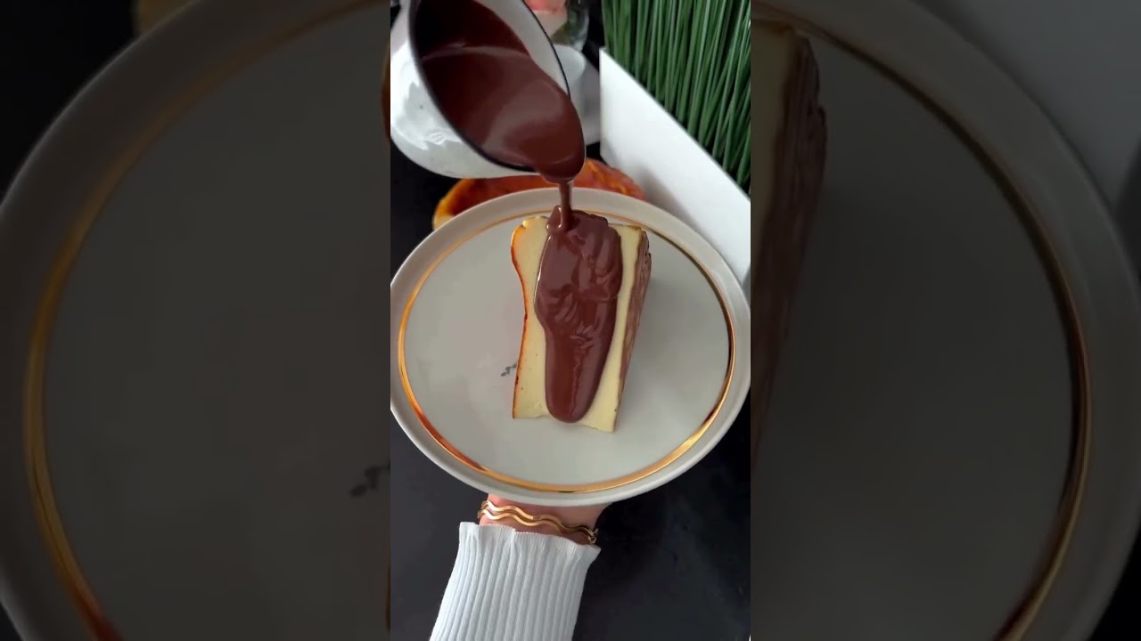 Evde yapmak isteyenlere pratik tarif ✅ #pratiktarifler #keşfet #sansebastiancheesecake