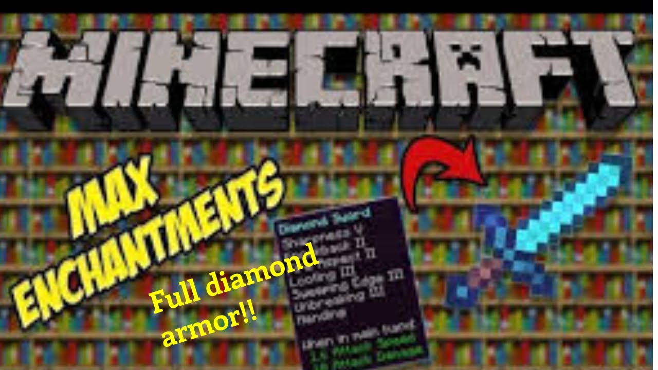 I Enchanted my full Diamond armor Minecraft Survival (#8) - YouTube
