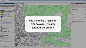 Layout GIS Browser ZH