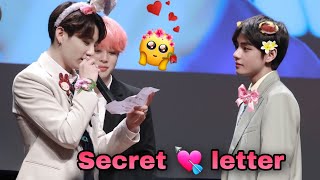 Taekook secret letter 💌 🤫 // Hindi dubbing