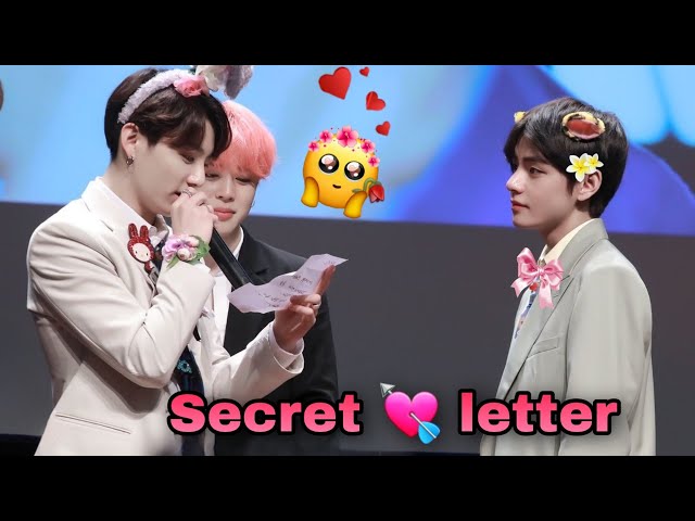 Taekook secret letter 💌 🤫 // Hindi dubbing class=