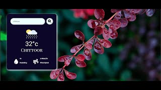 Weather Application screenshot 2