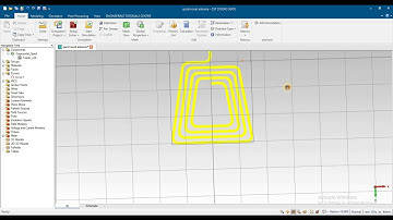 log spiral Archimedean spiral circular rectangular spiral antenna design in cst