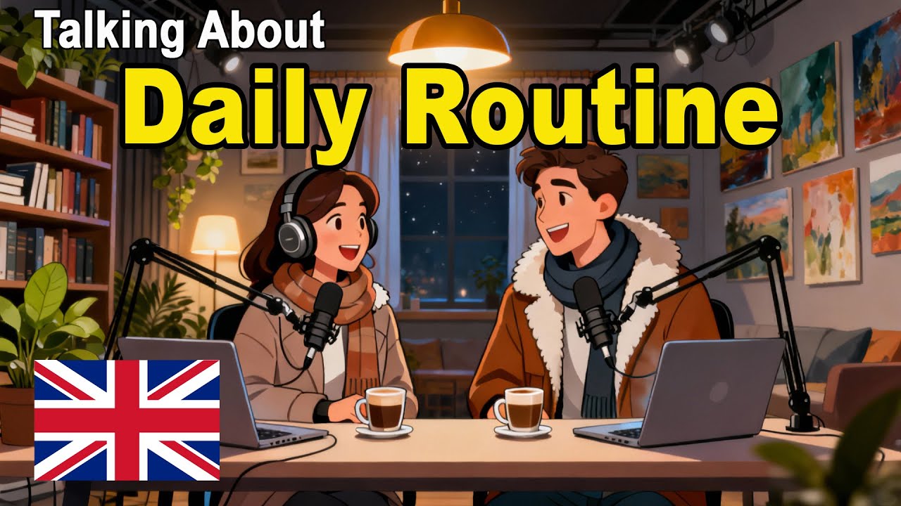 How to Talk About Daily Routine in English | Easy English Conversation ...