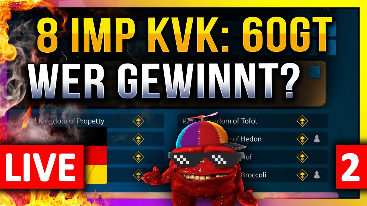 8 IMP KVK 🇩🇪 60GT gegen oneV: wer gewinnt? 🔥 LIVE! 🔴 