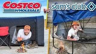 Costco vs. Sam's Club - $300 Overnight Survival Challenge!