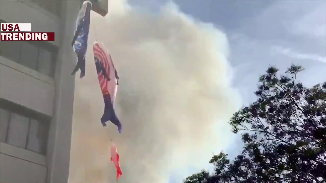 Explosion in downtown Los Angeles leaves nearly a dozen firefighters ...