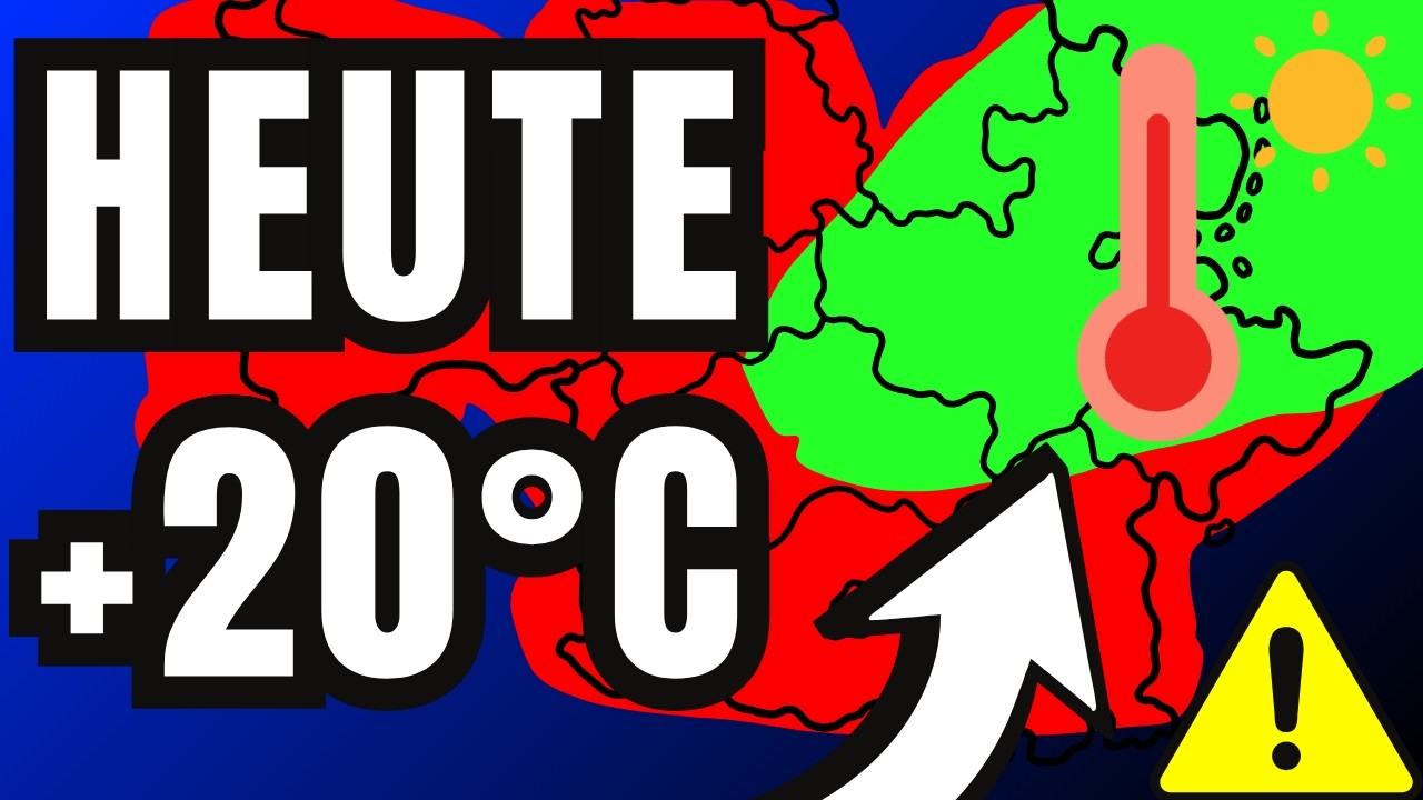20 GRAD vs. -8 GRAD! Kommt der Brutale ABSTURZ im März? ⚠️ - YouTube
