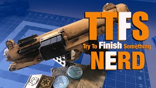 TTFS: (SMALL SPOILER) Building The New Disney+, Star Wars Andor Series, Shoretrooper Blaster Pistol