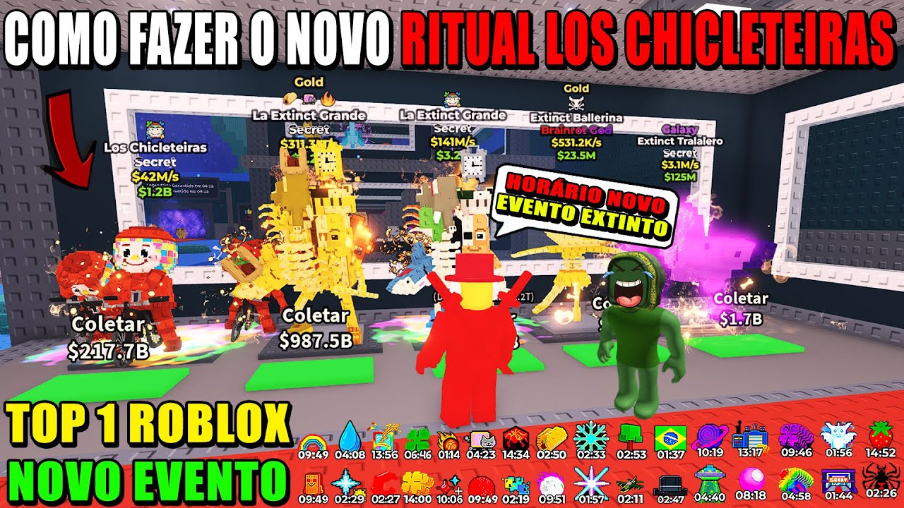 😱 O ADMIN VAZOU O NOVO HORÁRIO DO EVENTO E COMO FAZER O RITUAL LOS ...