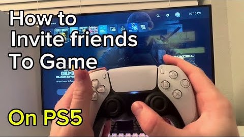 PS5: How to invite friends to game session on PS5 (Easy Tutorial!) (2024)