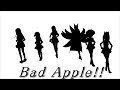 【MMD艦これ×アズレン】Bad Apple!! （Remake ver）