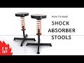 Shock absorber stools