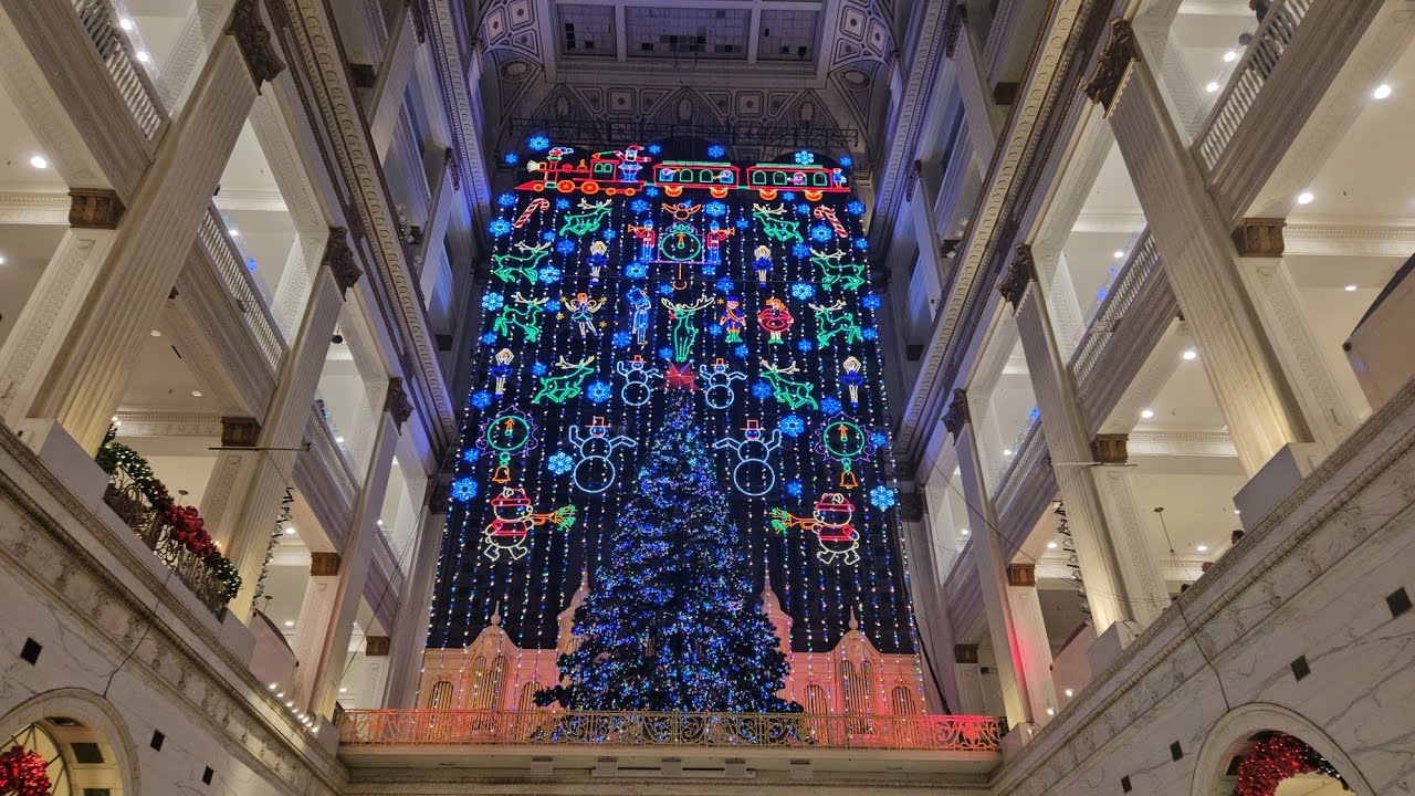 Macy's Holiday Light Show 12/29/2023 YouTube