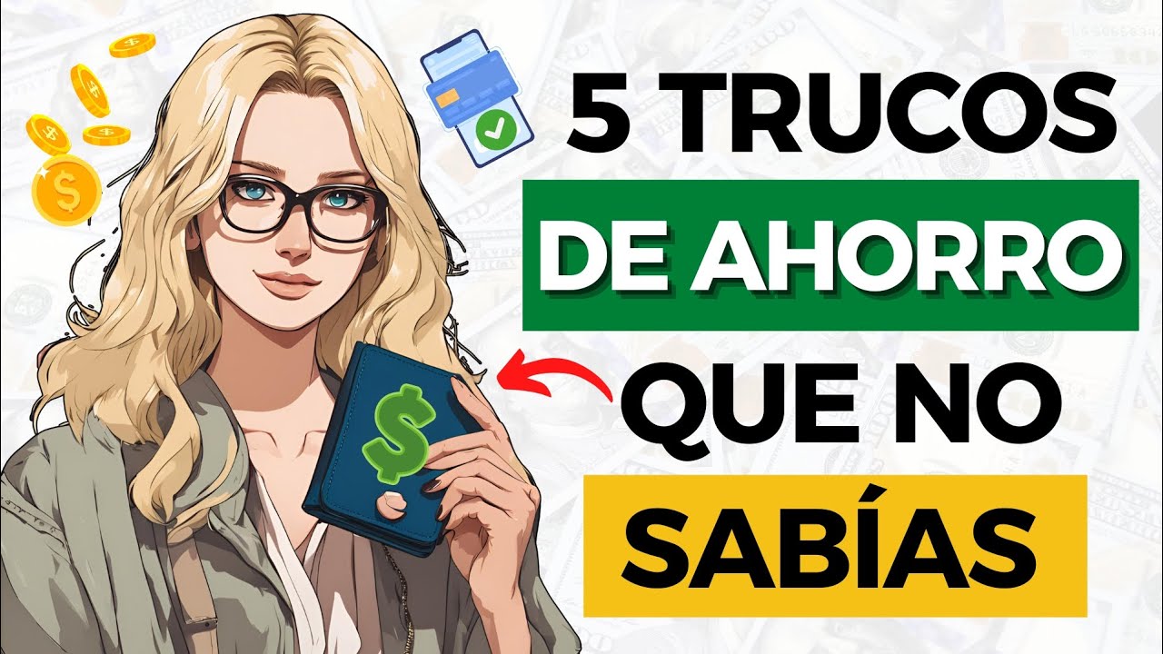 ¡MUY FÁCIL! 5 Hábitos para AHORRAR si Ganas Poco Dinero que NADIE TE ...