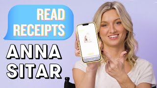 Famous Anna Sitar Exposes Her FIRST Camera Roll Photo And It Is *ICONIC* | Read Receipts | Seventeen Profile