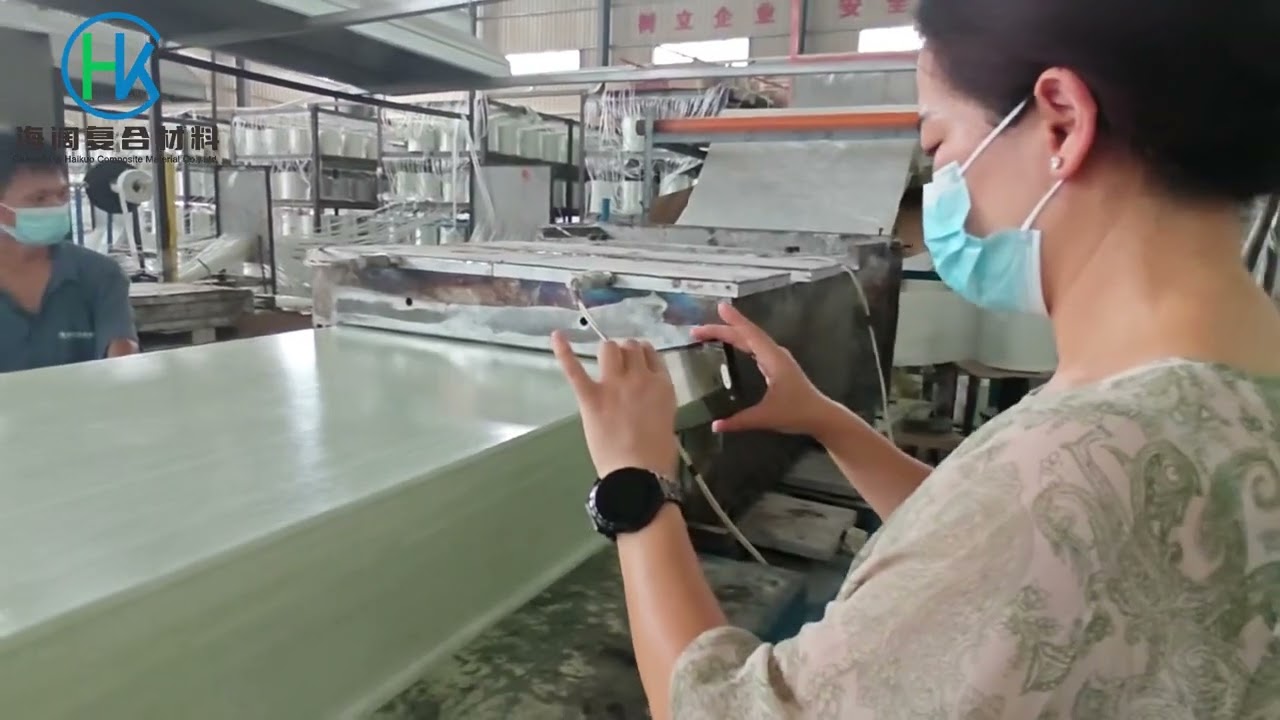 Giant FRP Sheets Now in Production! Custom Orders Welcome!