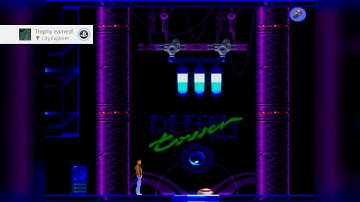 Flashback - PS4 - Level 3 - Death Tower Show (Blind, Expert Difficulty, No Rewinds)