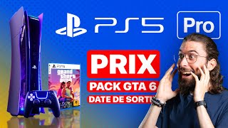 PS5 Pro: prix, pack GTA 6, comparaison Slim, stockage, résolution, performance, fps, 8K