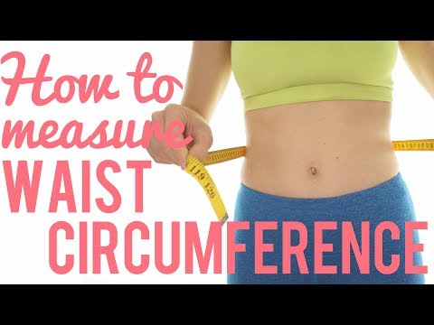 Video: How to Measure Waist Circumference: 8 Steps (with Pictures)