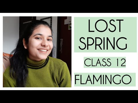 Lost spring class 12 in Hindi | Lost spring |