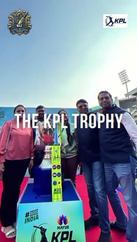 “The KPL Trophy Unveiled! 🏆 Let the Battle for Glory Begin! 🔥 #KPL”