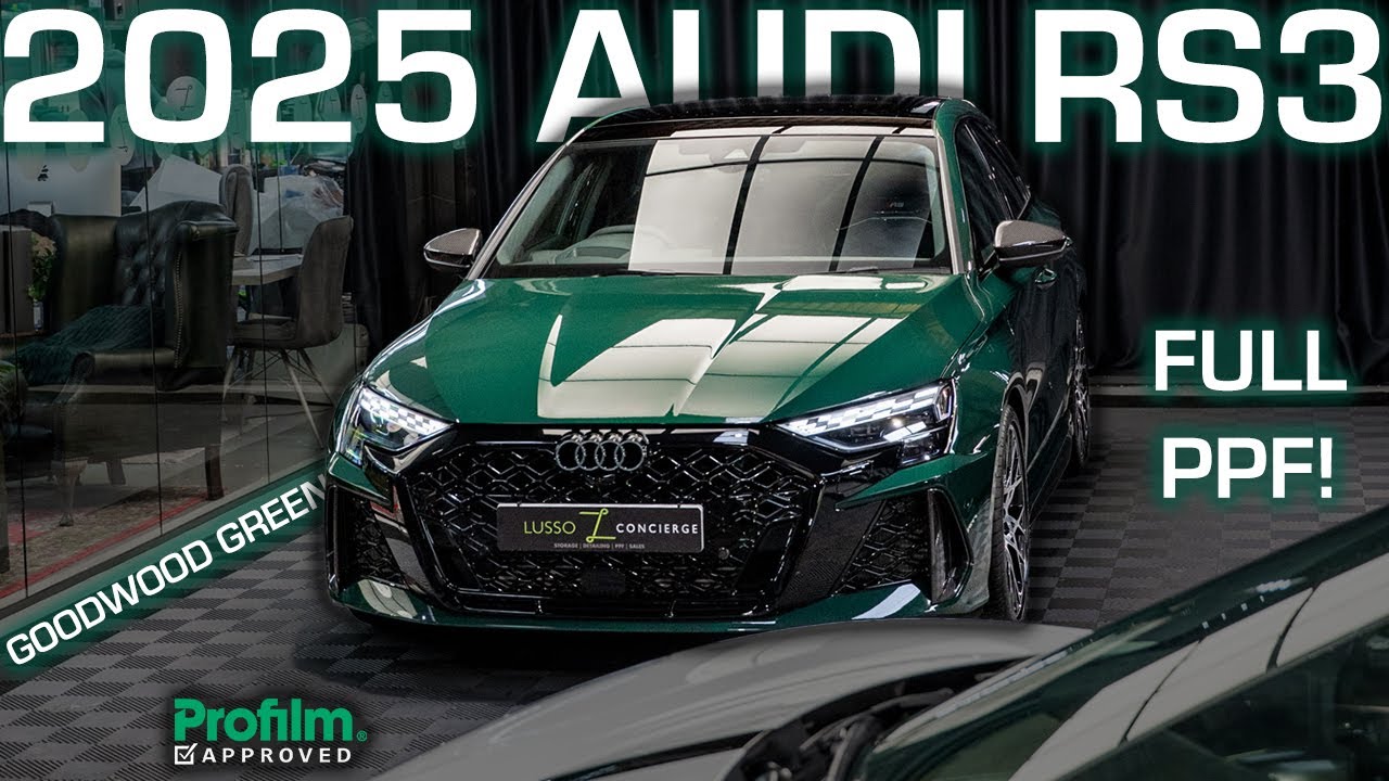 Protecting the all new 2025 Audi RS3 with PPF!