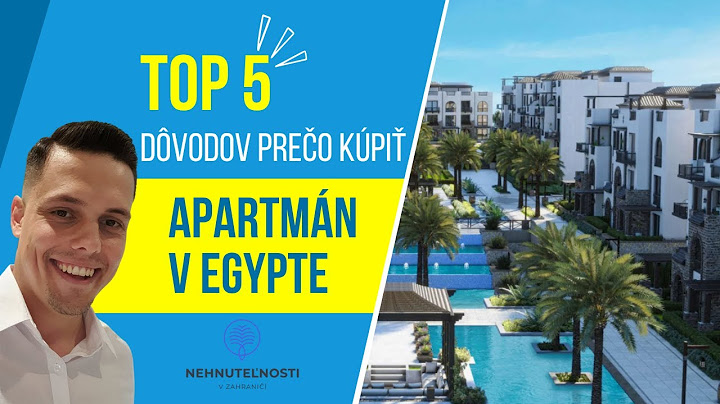 TOP 5 dôvodov prečo kúpiť apartmán v Egypte (2025)