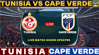 Tunisia Vs Cape Verde Live Match Today | TUN Vs CAP Live Football Match 2023 Live