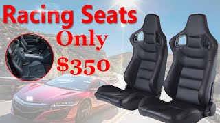 Racing on a Budget: Amazon Race Seats Review under $350
