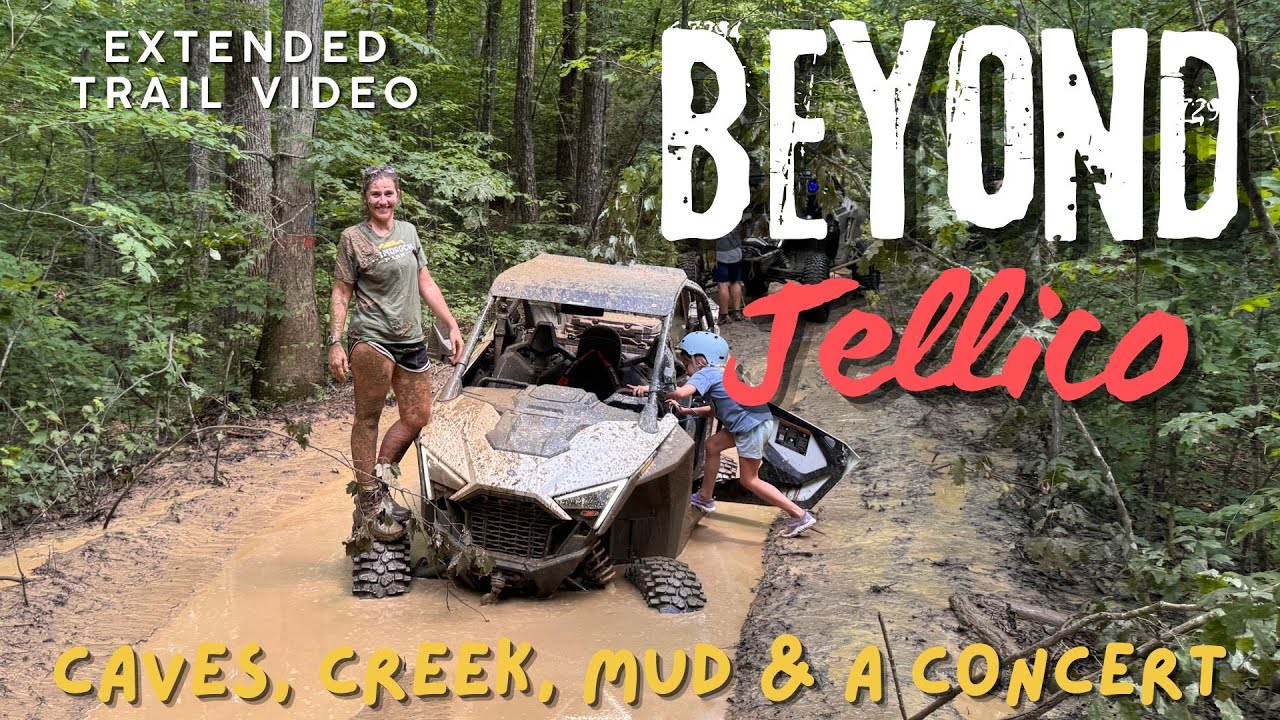 За пределами Джеллико, штат Теннесси — пещеры, тропы и ручей!