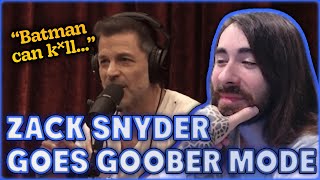 Zack Snyder Goes on Joe Rogan and Makes A Fool of Himself | MoistCr1tikal